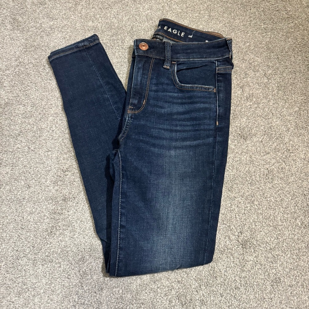 Hi Rise American Eagle Jegging Size 4 Regular